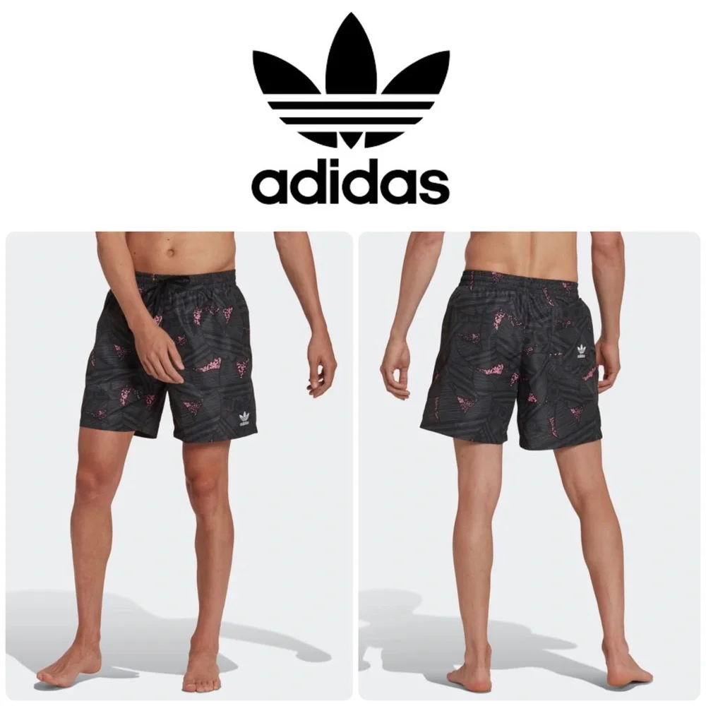 NWT ✨ adidas Originals • Rekive AOP Swim Shorts • Small